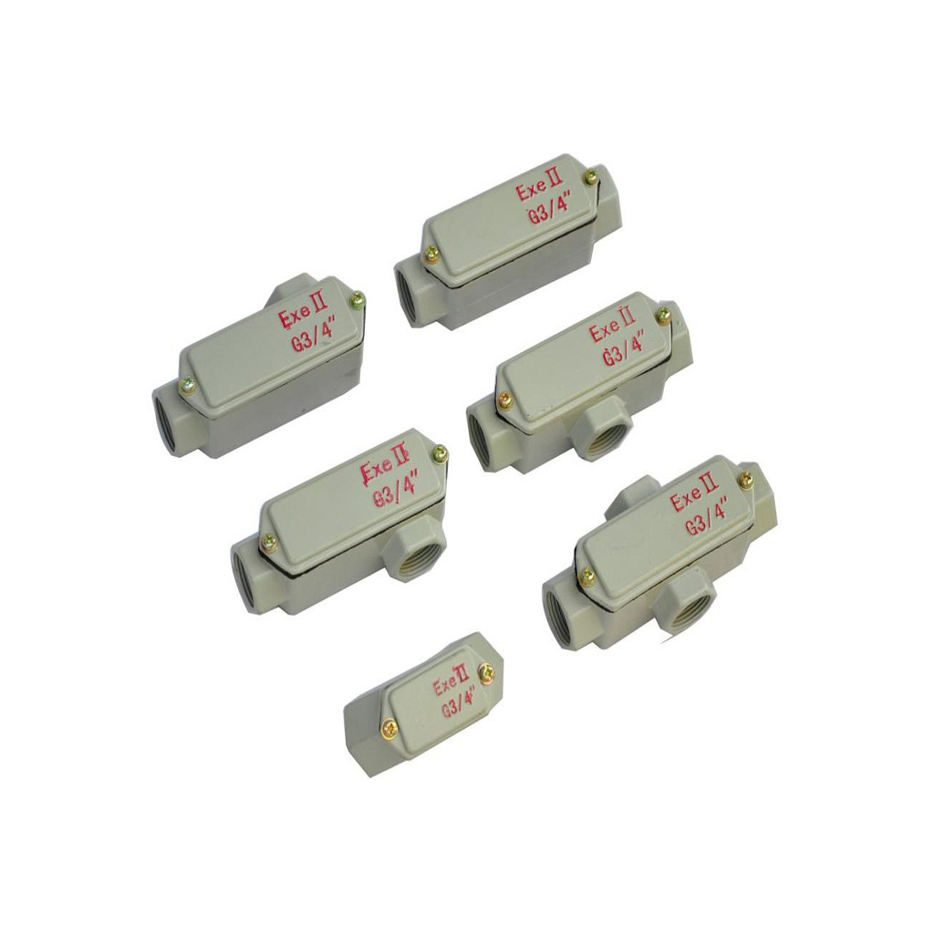 南陽(yáng)中通智能防爆接線(xiàn)箱，防爆配電箱 ,防爆電機(jī)接線(xiàn)盒，防爆防腐接線(xiàn)盒，防爆燈，防爆四通接線(xiàn)盒，防爆三通接線(xiàn)盒的BHC系列防爆穿線(xiàn)盒產(chǎn)品